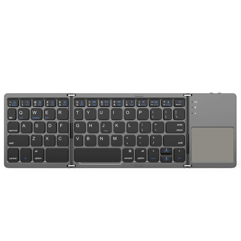 国境を越えた売れ筋のプレス付きタッチパッド付き 70% off スタック Bluetooth ワイヤレス キーボード マルチシステム タブレット ノートブック キーボード|undefined
