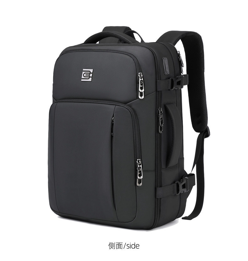 Erweiterbar Rucksack Geschäft Pendeln Dienstreisen großes Fassungsvermögen multifunktional Nass-Trocken-Trennung Freizeit Reisen Laptop-Rucksack