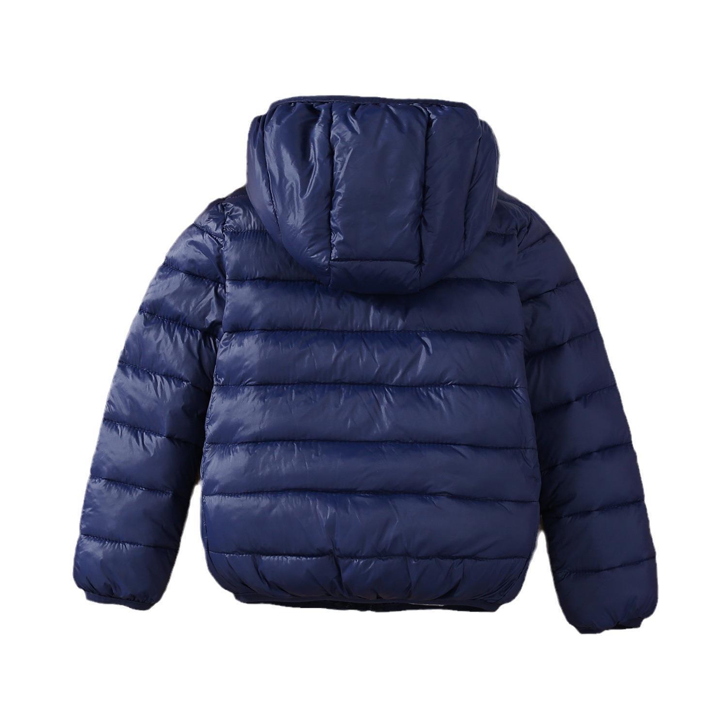 2024 nueva chaqueta acolchada de algodón para niños ligera chaqueta acolchada de algodón para niños mediana y grande chaqueta acolchada de algodón para niños Otoño e Invierno