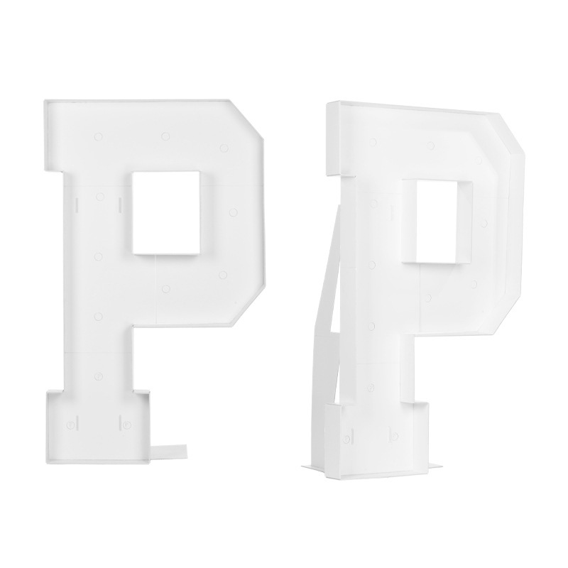 2025 Número creativo letra KT tablero globo caja blanca sorpresa decoración arreglo del Día de San Valentín fiesta graduación temporada