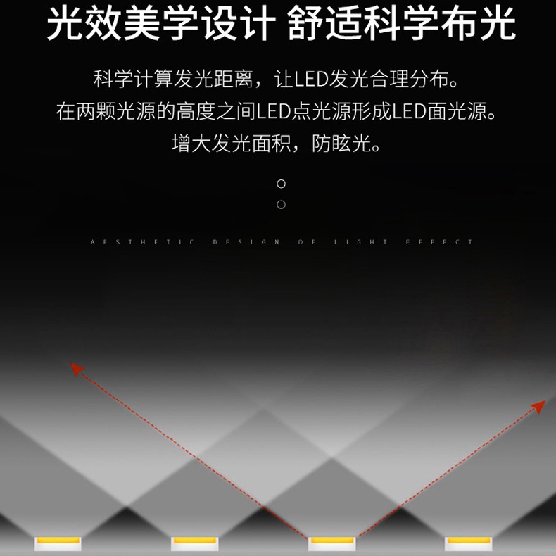 뜨거운 판매 LED 램프 더블 컬러 온도 캐비닛 침대 옆 테이블 낮은 전압 24V 가정용 라이트 바 2835 램프 구슬 거실 분위기 램프