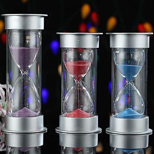 Minute New Year Gift Hd Time Ornament 20 New Silver Hourglass Timer 10 Quicksand Christmas 30