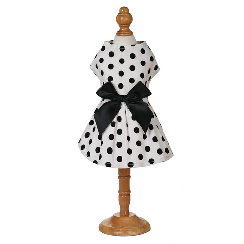  New Dog Clothes Bright Color Skirt Pretty Lady Dress Pet Clothes Bowknot Princess Dress Dog Apparel