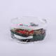 Cross-border e-commerce factory direct PVC transparent Christmas wreath zipper storage bag Christmas ring storage bag in stock