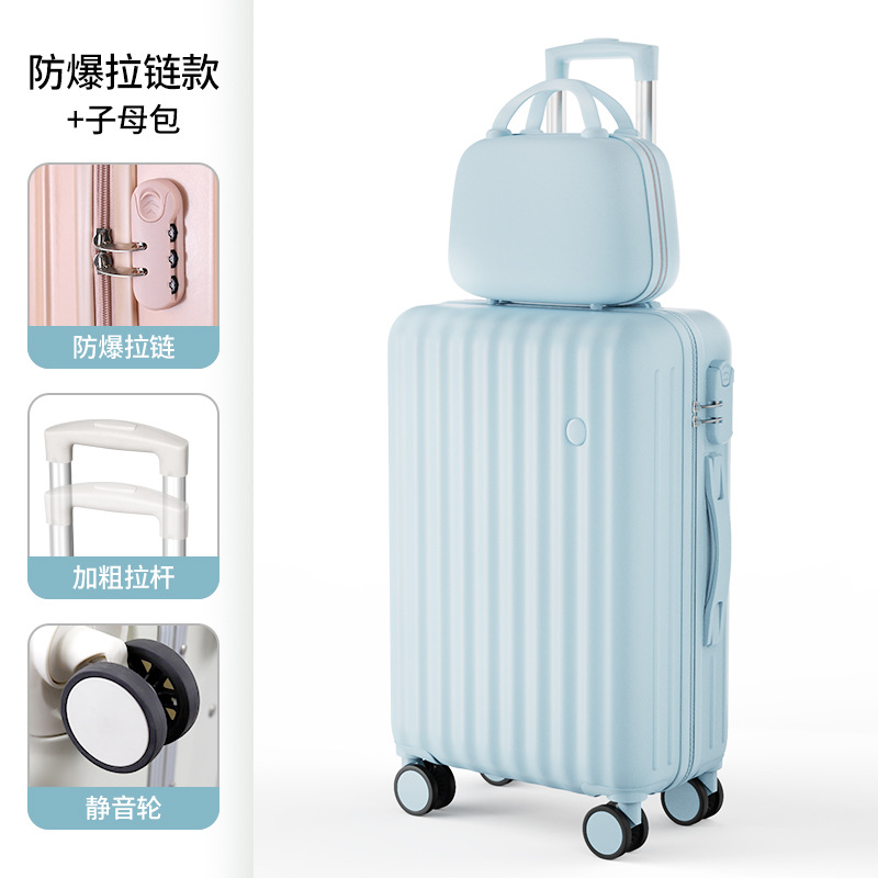 Una pieza de equipaje de entrega de 20 pulgadas caja de embarque de rueda universal 24 caja de equipaje de gran capacidad al por mayor