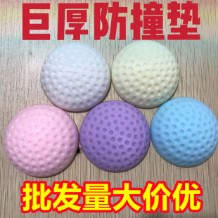 Anti-collision door mat thickened rear door touch door handle thick silicone anti-collision mat door sticker anti-collision simple door stop