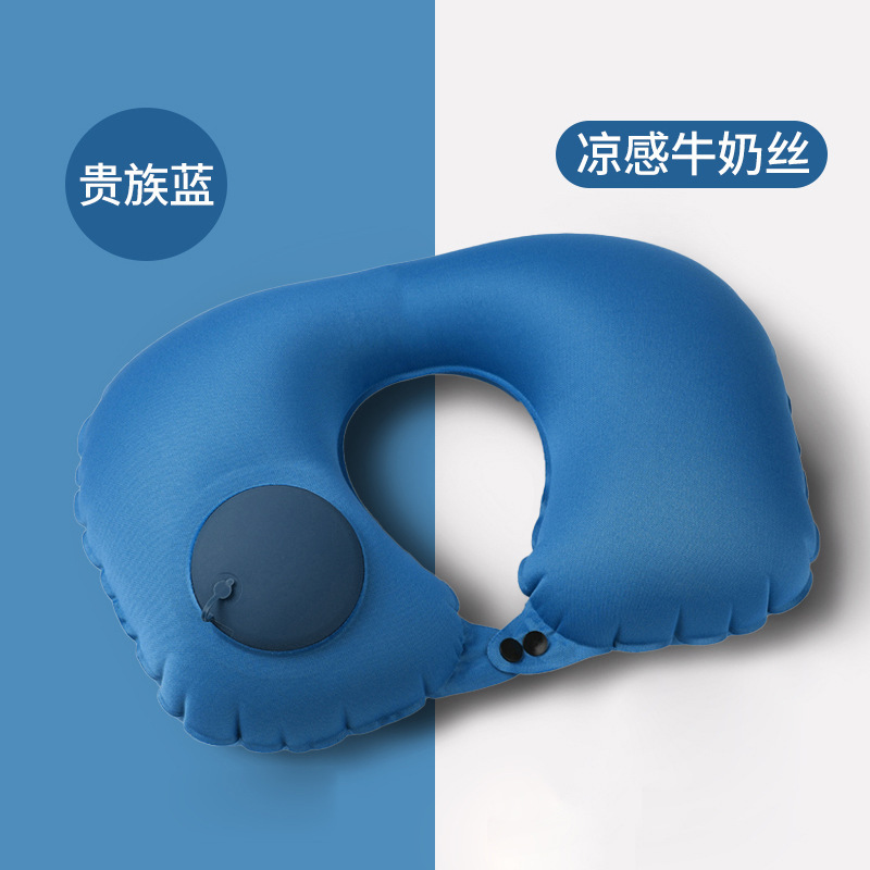 空気を入れるu型枕の涼しさは、空気入り枕を押して旅行します。|undefined