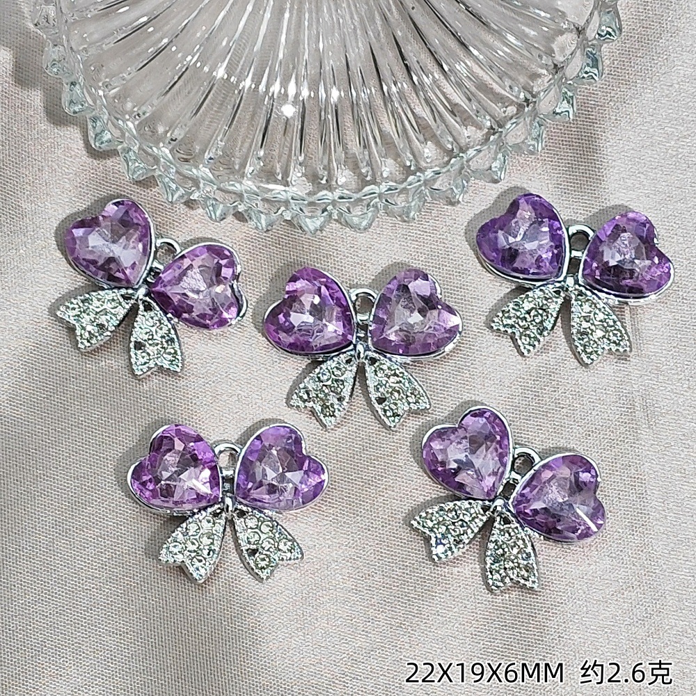 Exquisitos accesorios de joyería colgante de diamante de alta protección ultravioleta al por mayor collar DIY artesanal colgante de materiales de ropa de pulsera