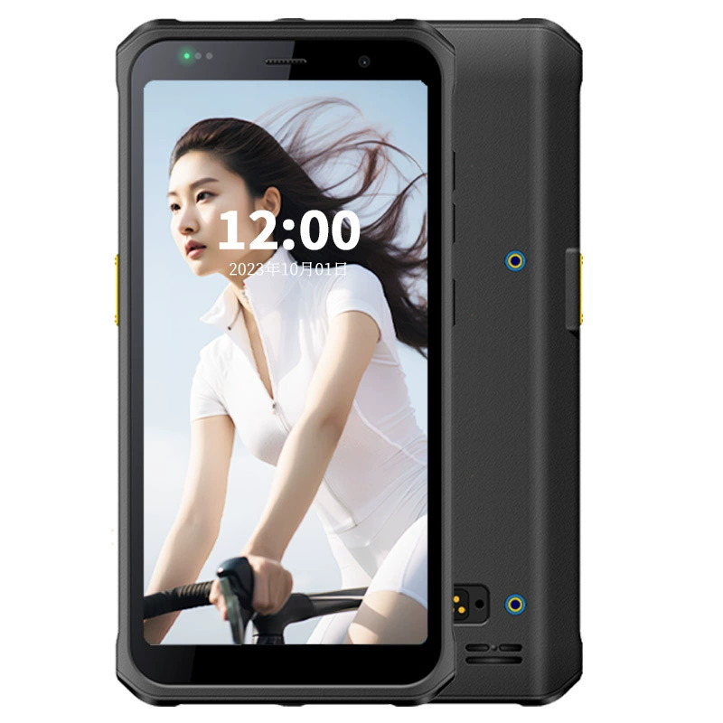Mobile phone protected from dust, water and shock, capacious battery for navigator charging, support function for all network communication standards