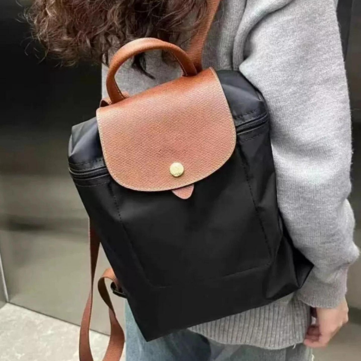 70th Anniversary Longjia Backpack Waterproof and Durable Commuting Backpack Large Capacity Student Laptop Bag Travel School Bag