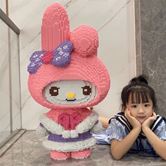 美楽蒂の超巨大な組み立て積み木の益智のおもちゃの大人の高難度の女の子のジグソーパズルの代理卸売り