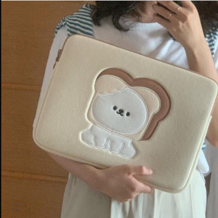 Korean ROMANE Toast Jun IPAD11 Inch Inner Bag Storage Bag Tablet Bag 13.3 Inch Laptop Bag