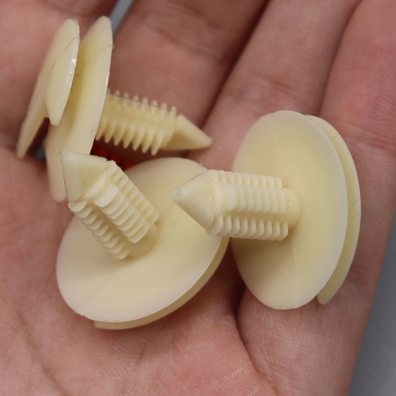 Aplicable a Chrysler puerta panel guardia fijo de nylon rueda ceja hebilla D438 OE:6003349 6032363