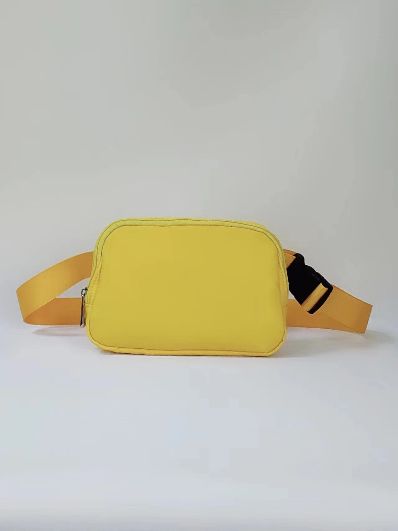 187g Weight Nylon Lining Material Zipper Closure Type Nylon Material Solid Color Pattern Candy Color Design Small Size Solid Color Nylon Waist Bags 7