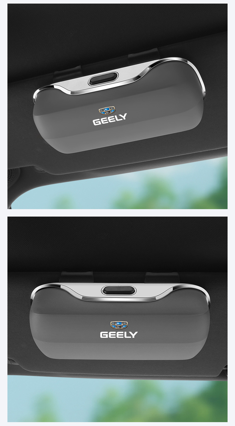 Geely Xingyue L Car-Specific Glasses Case Emgrand Boyue Binyue Sunglasses Storage Clip Modified Car Accessories