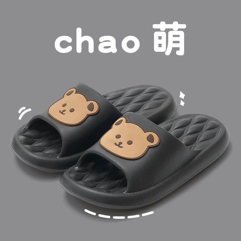  cartoon slippers, platform обувь для любимого, противоскользящий слайд, мягкая стелька