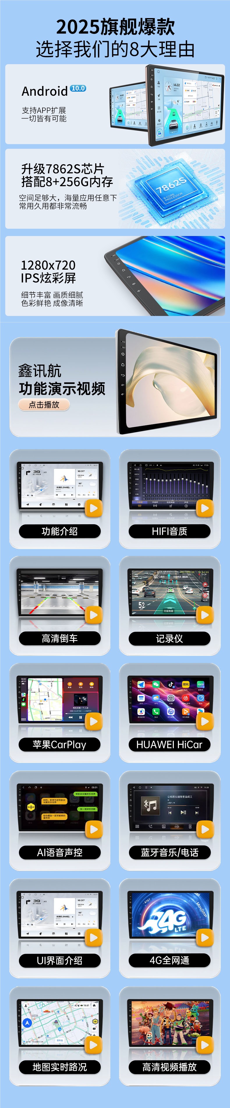 Suitable for Volkswagen Lavida Passat Tiguan Bora Superb Cc Central Control Large Screen 360 Reversing Navigation All-In-One Machine
