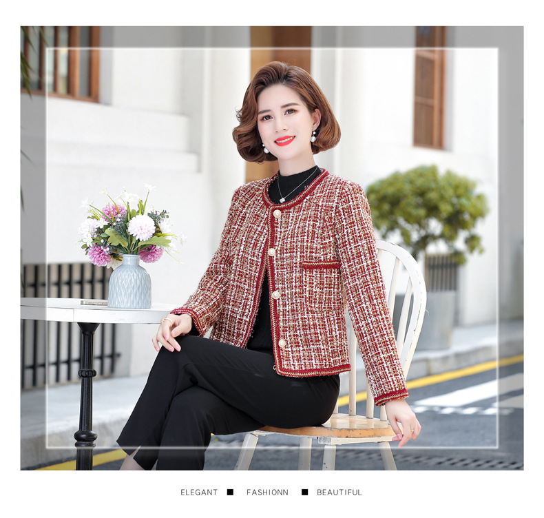 D7163 1000K ÁO KHOÁC NỮ TONTDI MÙA XUÂN THU ĐÔNG TRUNG NIÊN THỜI TRANG NỮ G03 SẢN PHẨM MỚI
