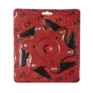 Zj Lawn Mower Six-Blade Head Alloy Grass Cutting Head Weeding Grass Cutting Disc Rope Brush Cutter Accessories Blade