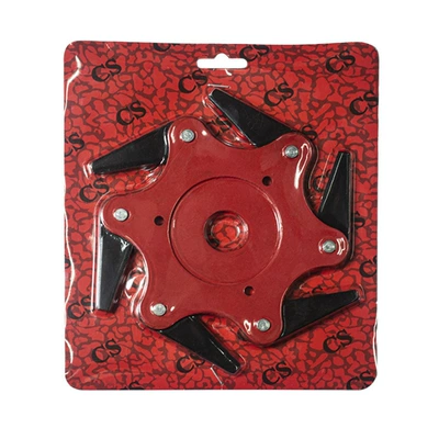 Zj Lawn Mower Six-Blade Head Alloy Grass Cutting Head Weeding Grass Cutting Disc Rope Brush Cutter Accessories Blade