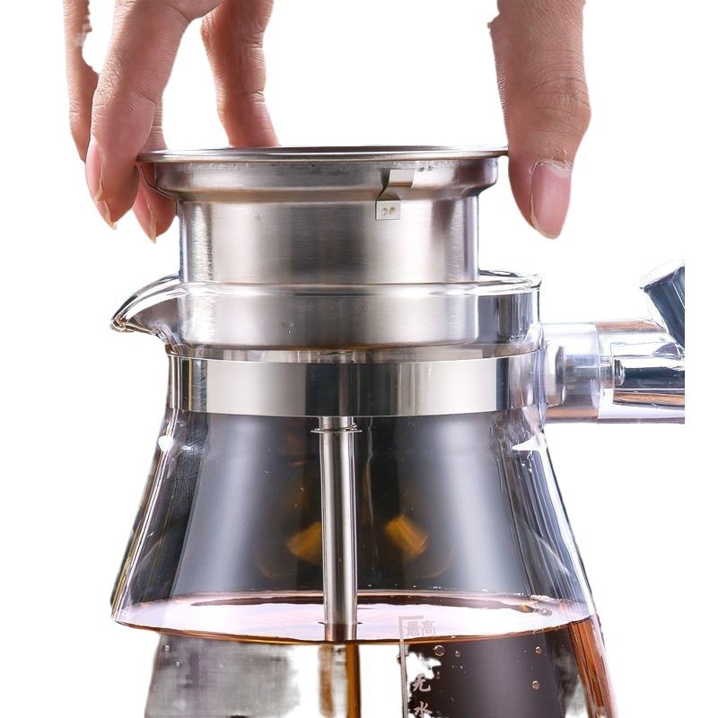 Red (black) tea, teapot, glass thermos, fully automatic