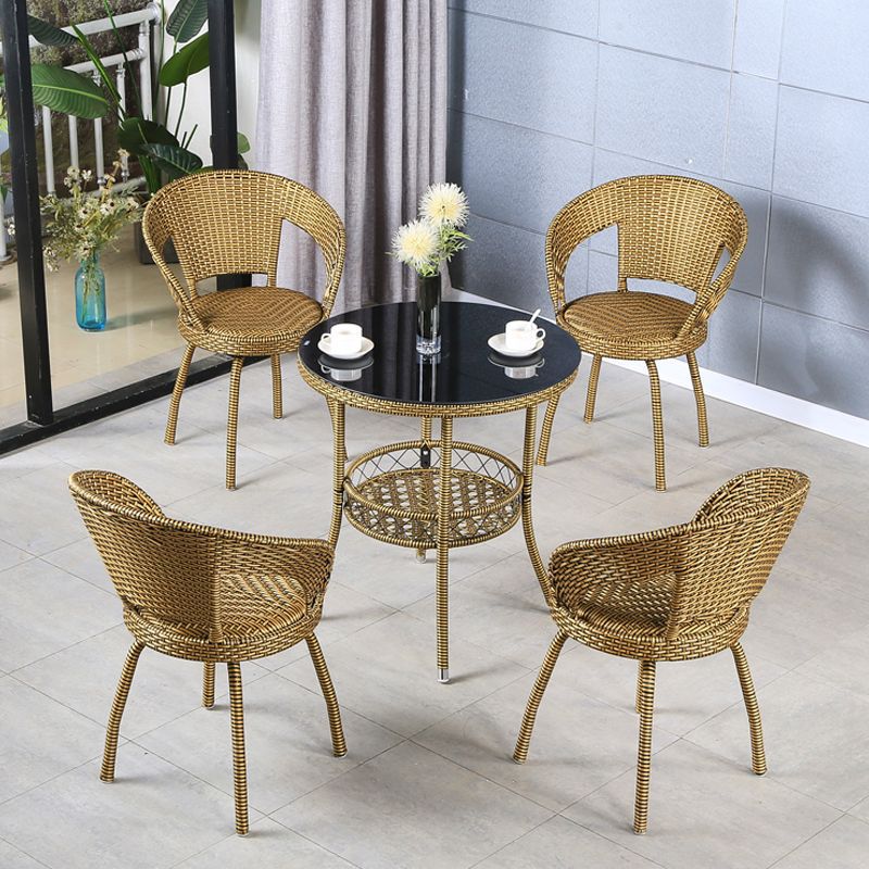 골드 : 모델 B - 원형 70개 + 회전의자 4개 [신제품] 쿠션 무료