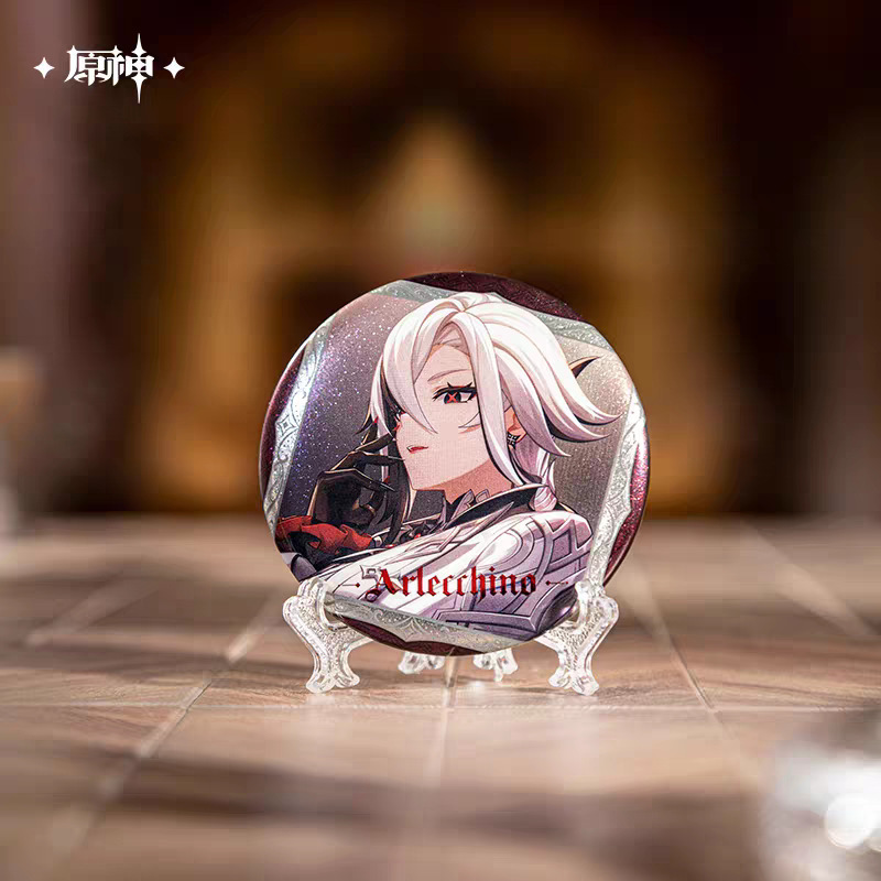 正版原神代买致终幕的欢宴系列芙宁娜仆人盲盒徽章|undefined