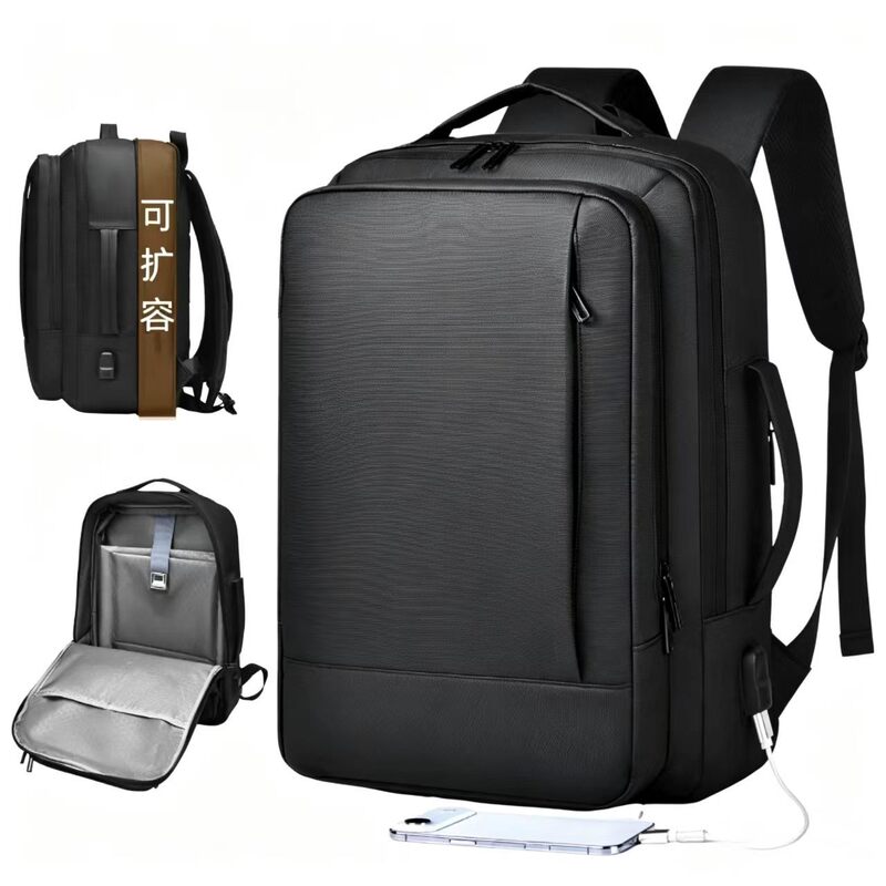 Business backpack, commuter laptop bag, men's travel backpack, short-trip carry-on bag, water-resistant laptop bag Business backpack, commuter laptop bag, men's travel backpack, short-trip carry-on bag, water-resistant laptop bag