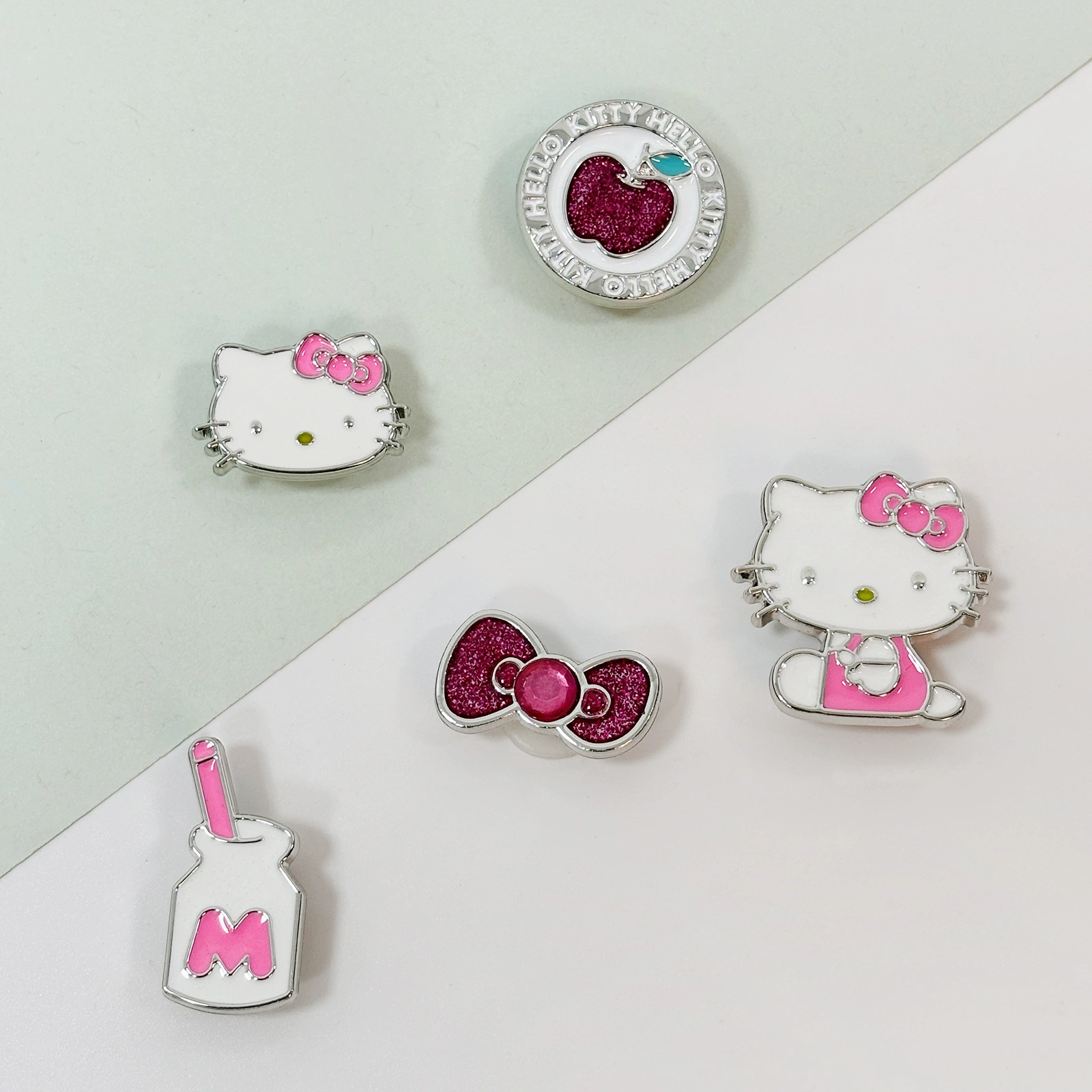 Removable cute accessory, footwear buckle, DIY