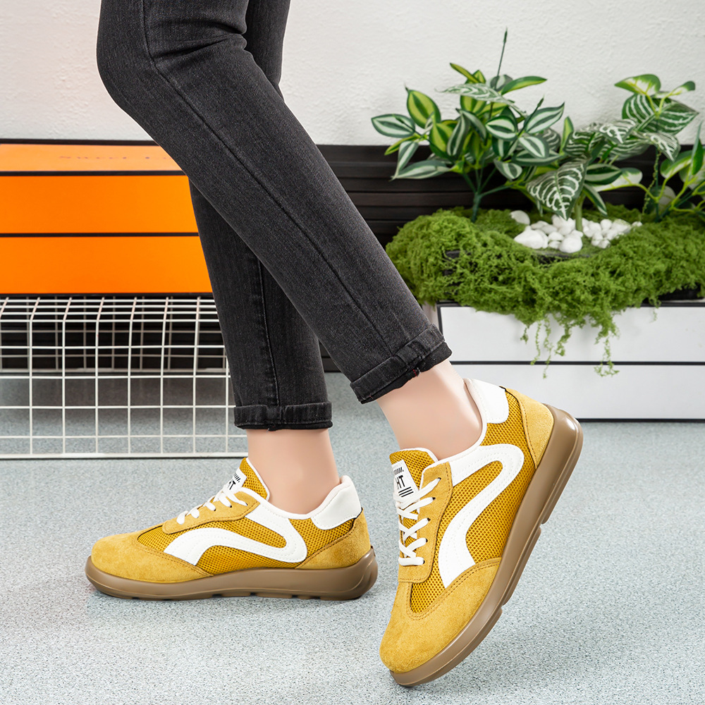 Neue Schuhe für den Frühling: Mesh-Sneaker, lässige, trendige deutsche Trainingsschuhe für den Campus, ultraleichte Damenschuhe mit weicher Sohle_voghion.com