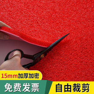 Commercial Floor Mat Whole Laying Plastic Anti-Slip Mat Outdoor Door Entrance Carpet Dirt-Resistant Foot Mat Cuttable Entrance Mat