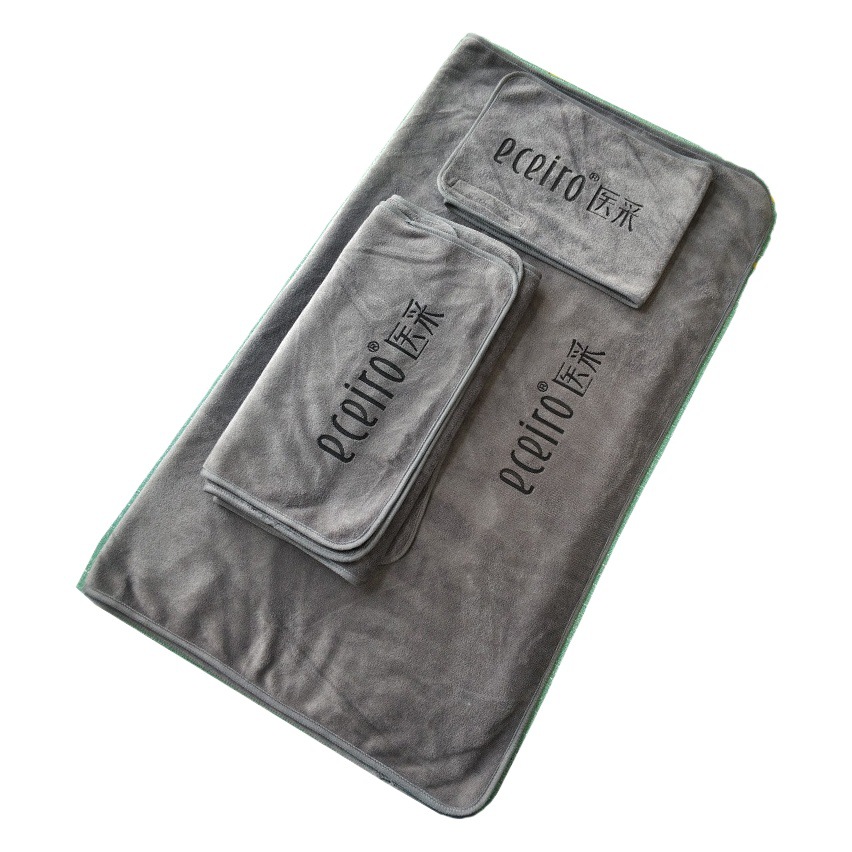 Beauty salon special towel custom logo printing bag headscarf absorbent bath skirt skin management bed making large bath towel wholesale