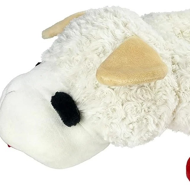 Productos de mascotas transfronterizos lamb chop cordero canina desmontable invierno canina redonda peluche canina gruesa y cálida