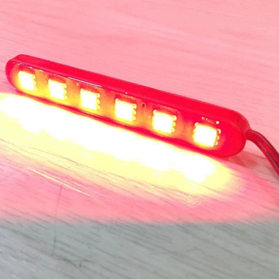 Brake light brake tail light Harley car - 6-lights-red