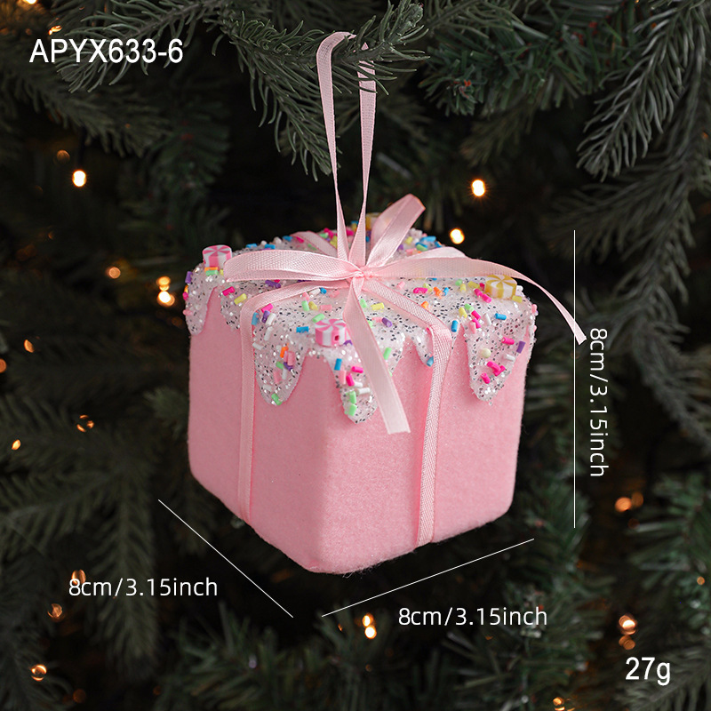 Caja de regalo rosa