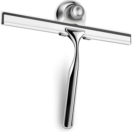 Glass wiper stainless steel glass wiper tool glass wiper bathroom toilet wiper with hook