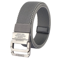 2020 New Elastic Woven Belt, Fashionable Youth Fashionable Lightweight Men's Belt, Adjustable Inner Belt