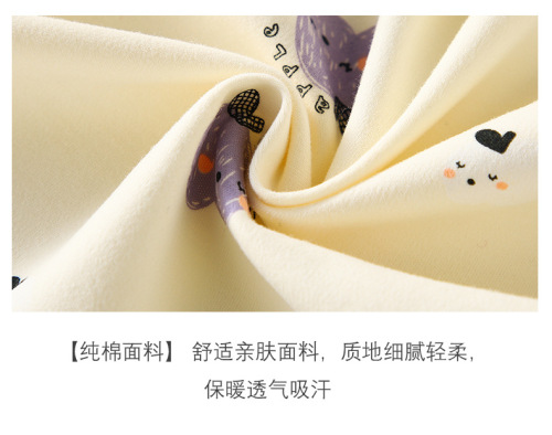 Baby clothes, monk clothes, spring and autumn pajamas, newborn baby clothes, pure cotton butterfly clothes, newborn baby boneless onesies