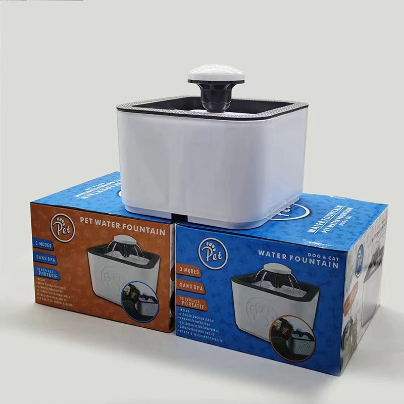 Автоматический циркуляционный поилка для животных с функцией подачи живой воды для кошек и собак, пластиковая, умная, большой емкости