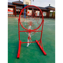 ☆中考篮球不锈钢传球训练器材传球投掷圈击地传球网架投篮圈精准