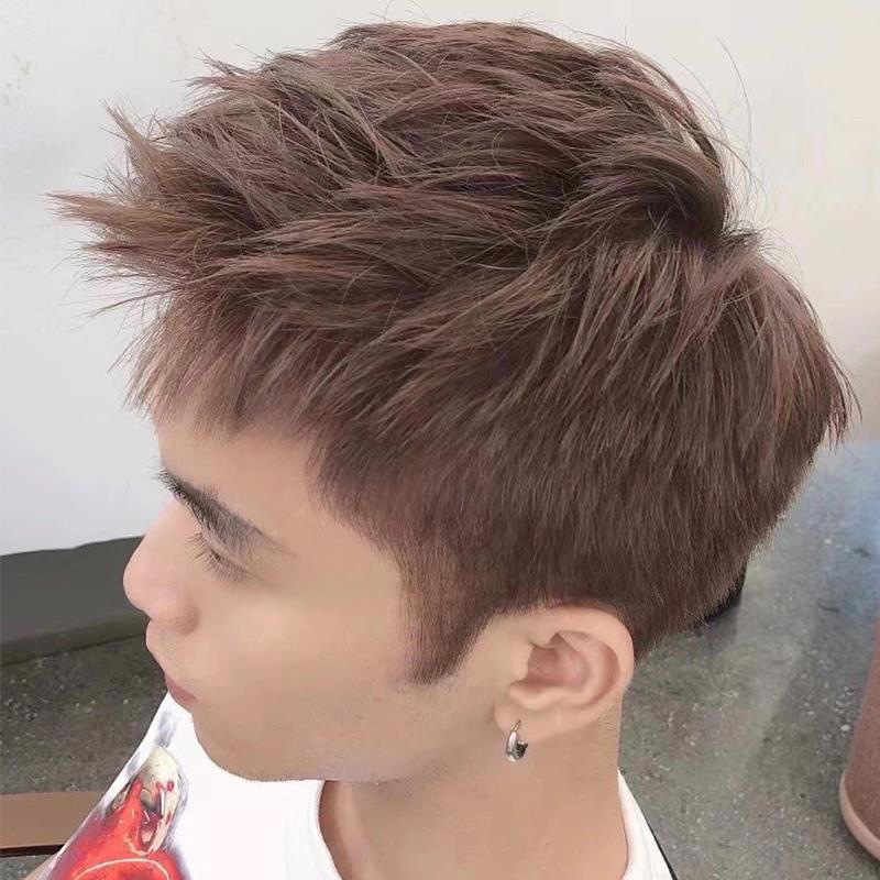 Mint Beige Hair Dye 2022 Popular Color Cold Tea Gray Hair Dye Cream Milk Tea Color Covers White Hair and Dye It Yourself