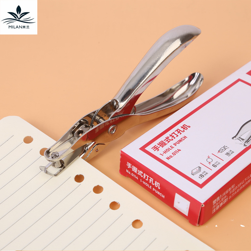 Milan perforadora de mano embalaje floral material de bricolaje hecho a mano floristería herramientas suministros pequeño perforador de agujeros