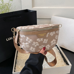Fashionable Internet-famous women's chest bag 2024 spring/summer new style shoulder crossbody bag casual versatile mobile phone waist bag for foreign trade