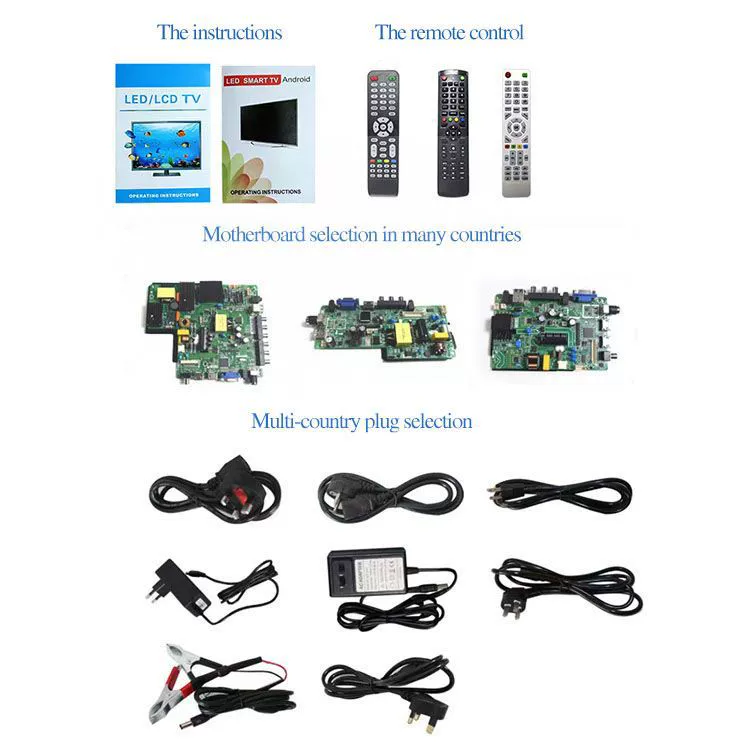 LED SMART TV 32/43/55/65/75/85/100" 4K сетевой смарт-телевизор