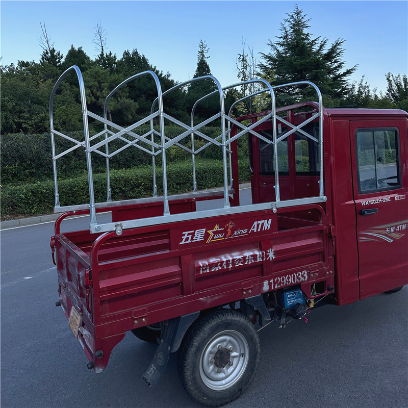 Triciclo eléctrico, cochera, camión pequeño, toldo con polea, toldo deslizante, triciclo retráctil, toldo, paño para la lluvia