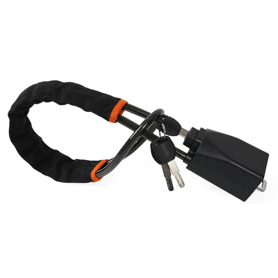 Car Steering Wheel Lock, Anti-Theft Cab and accessories - black