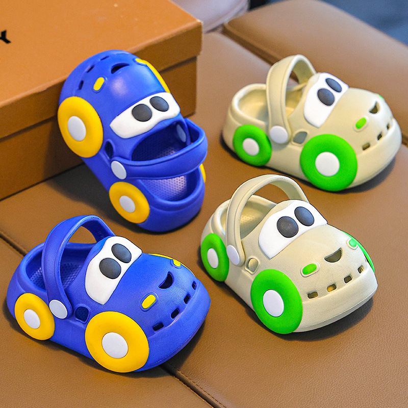 Zapatos con agujeros para bebés 1 año 3 interior impermeable anticolisión Baotou zapatillas para niños verano niño niña niño bebé