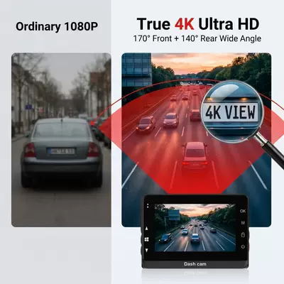 Wifi Mobile Phone Connectivity, 24-Hour Parking – Driving recorder