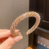 78# Open Bracelet-Gold-Threaded Round