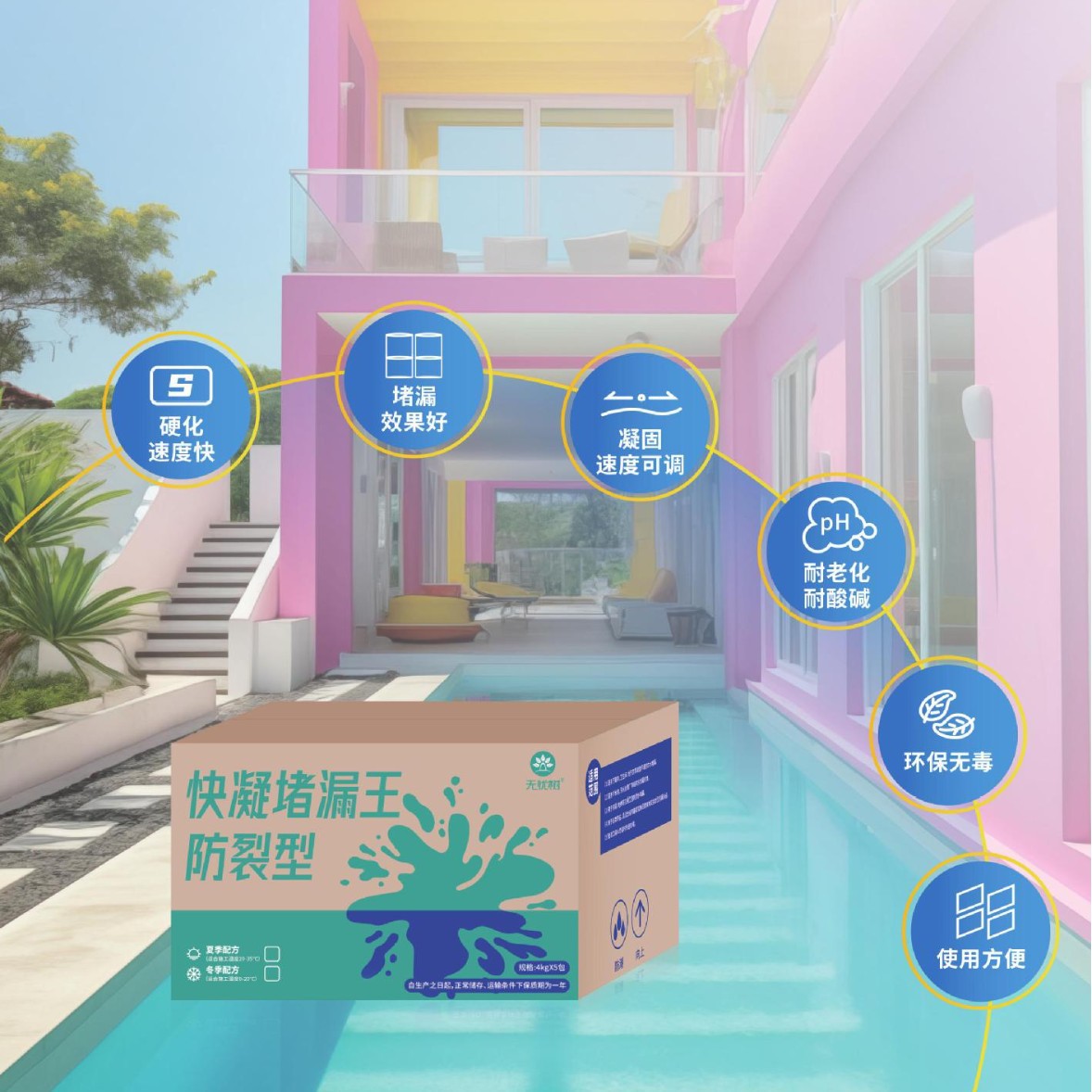 （防裂型）快凝堵漏王